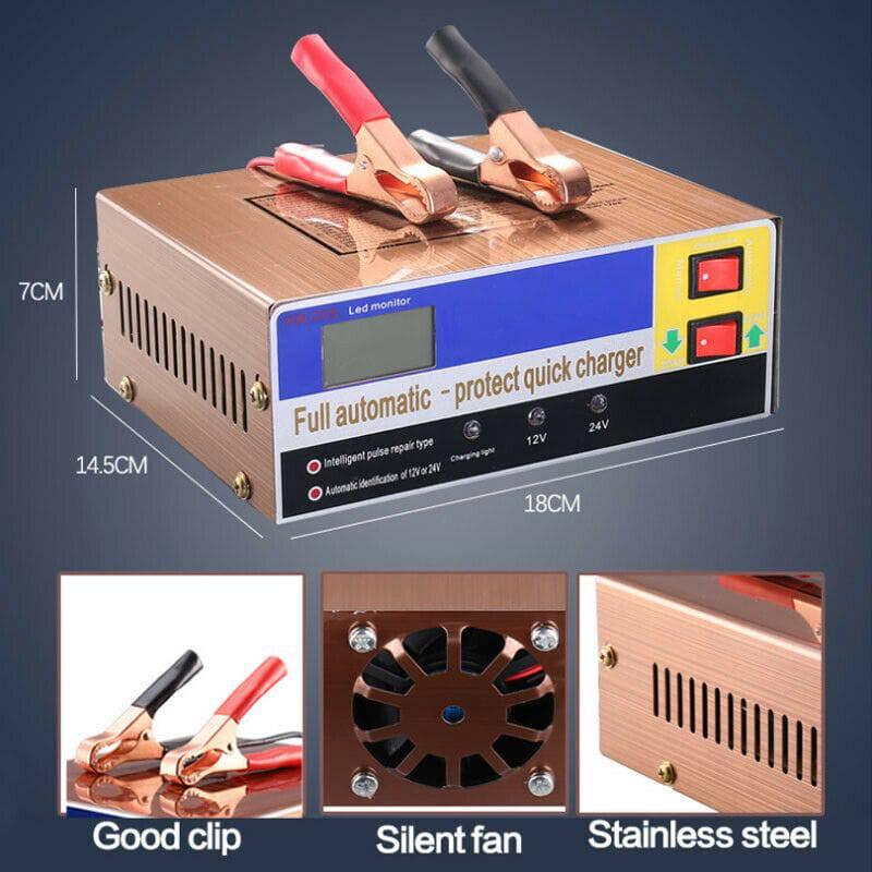 Battery Charger Inverter 12V-240V 140W Car ATV 4WD Boat Caravan Motorcycle 10A - Office Catch