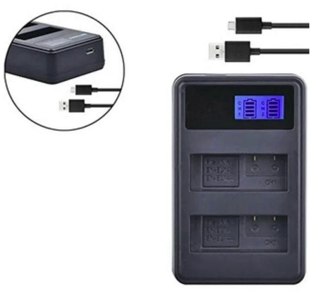 Battery + Twin Charger For Nikon Camera | EN-EL14 - Office Catch