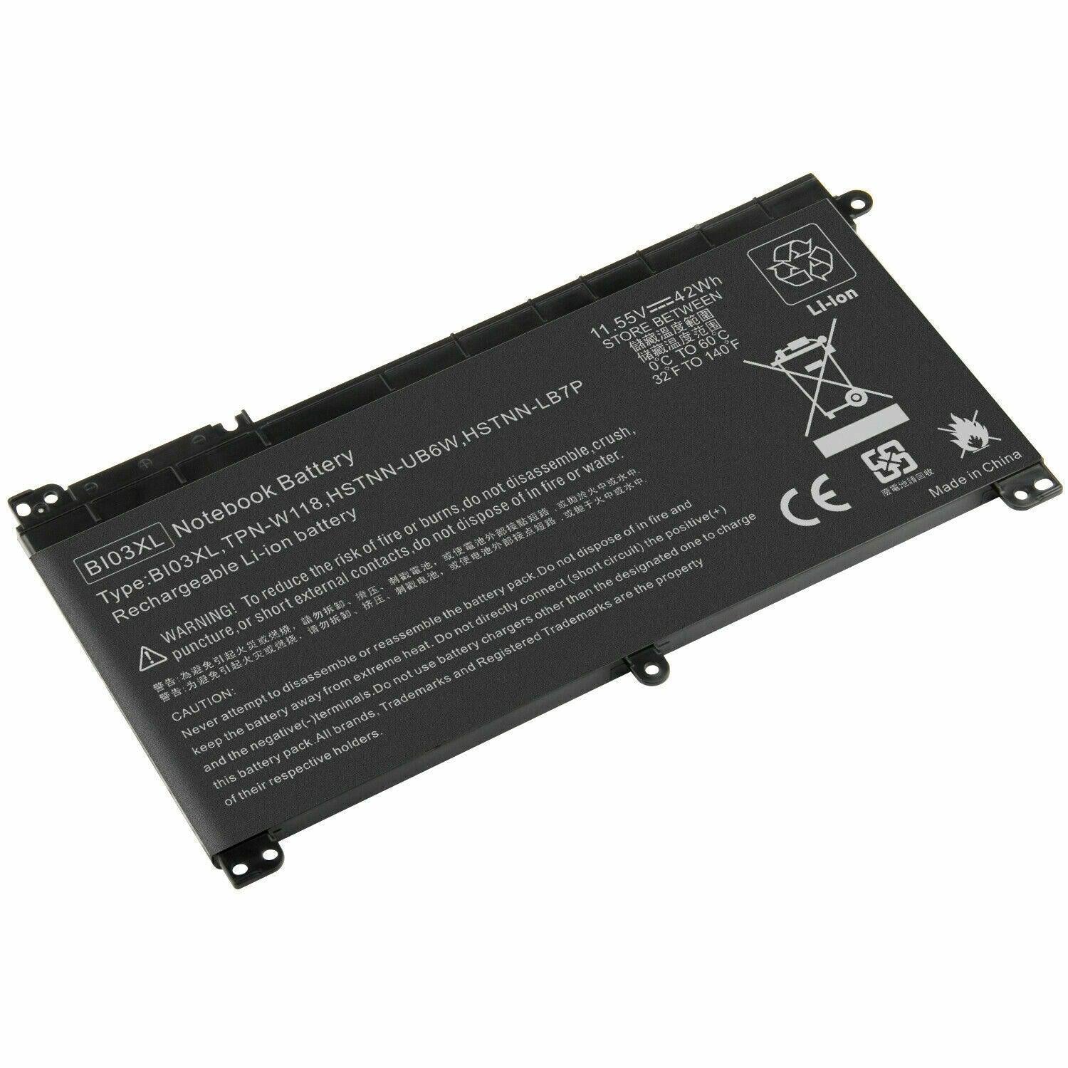 BI03XL ON03XL Battery for HP x360 13-u 915486-855 843537-541 HSTNN-UB6W NEW - Office Catch