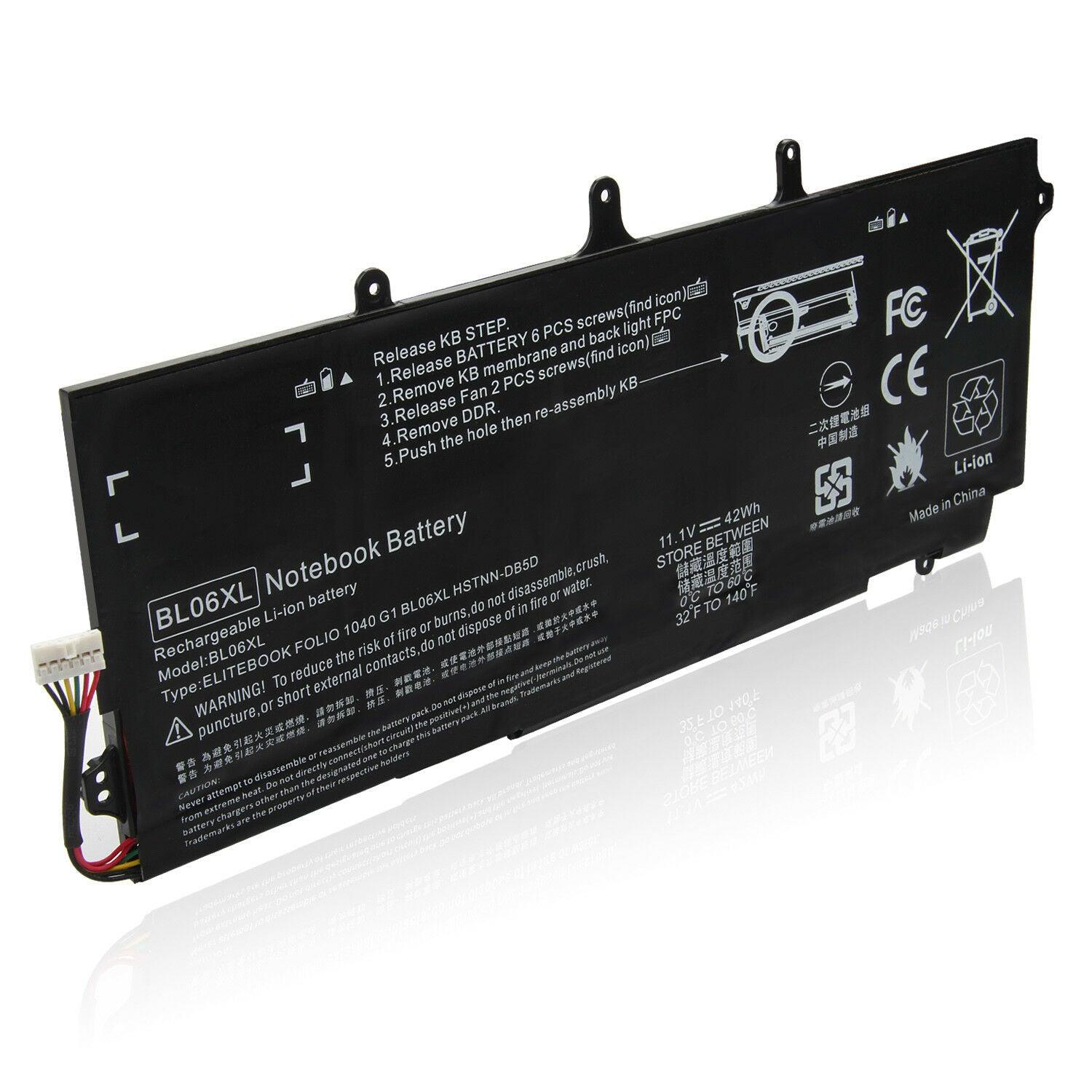 BL06XL Battery for HP EliteBook Folio 1040 G1, 1040 G2 722297-001 HSTNN-DB5D AU - Office Catch