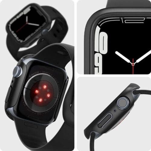 Black Case Protector 40mm For Apple Watch iWatch Ultra 8 SE 7 6 5 4 - Office Catch