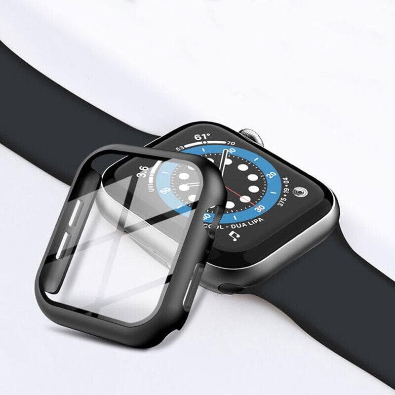 Black Case Protector 44mm For Apple Watch iWatch Ultra 8 SE 7 6 5 4 - Office Catch