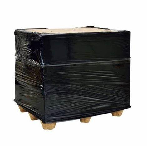 Black Hand Stretch Film Pallet Shrink Wrap [500mm x 450m] - Office Catch