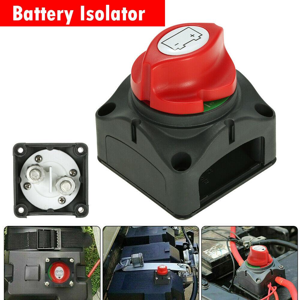 Boat Marine Caravan Isolator On/Off 12V/24V/48V Battery Master Disconnect Switch - Office Catch