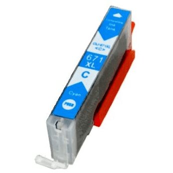 Compatible Canon PGI-670XL Cyan High Yield Inkjet Cartridge - Office Catch