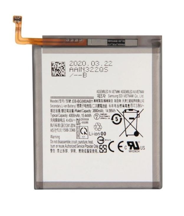 Compatible Samsung Galaxy S20 Battery Replacement EB-BG980ABY SM-G981B - Office Catch