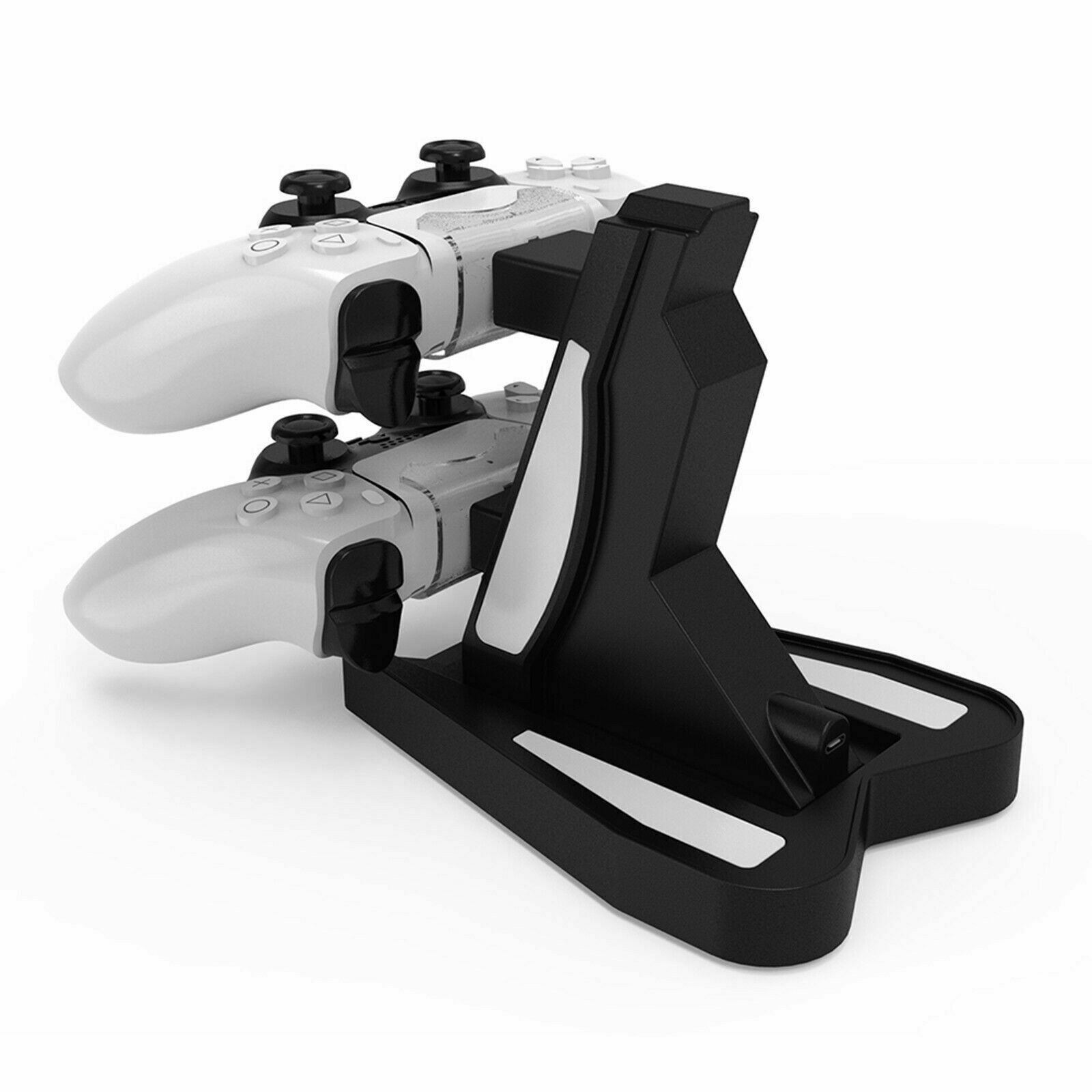 Controller Charger Charging Station Dock for PS5 Gamepad Stand Holder Gaming WU - Office Catch