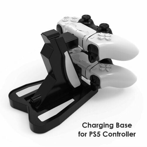 Controller Charger Charging Station Dock for PS5 Gamepad Stand Holder Gaming WU - Office Catch