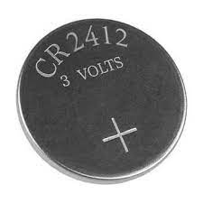 CR2412 3V 100mah lithium Battery button cell/coin for remote keys - Office Catch