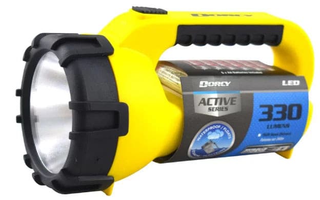 Dorcy Active Series 6xAA Floating Torch Bright 330 Lumens Waterproof Floating Lantern - Office Catch