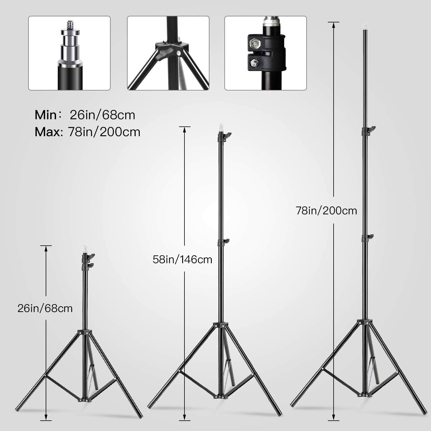 Double Rectangle Softbox 2 x 135W Bulb Continuous Lighting Kit - Office Catch