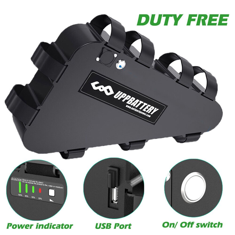 Ebike Battery 52V 20Ah Lithium Triangle Battery Pack for 200~1500W Motor - Office Catch