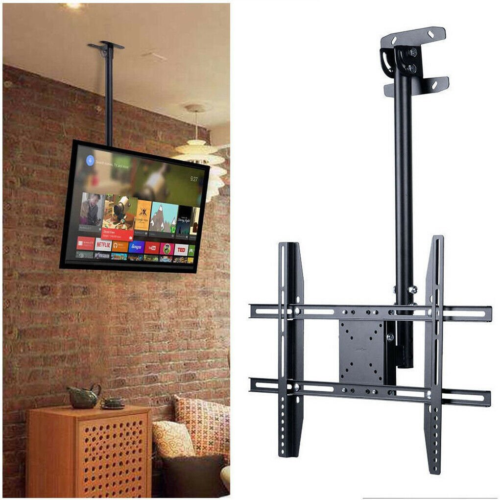 Fit For 30-72inch TV | Ceiling Wall TV Bracket & 180 Rotate For Samsung LG Sony - Office Catch