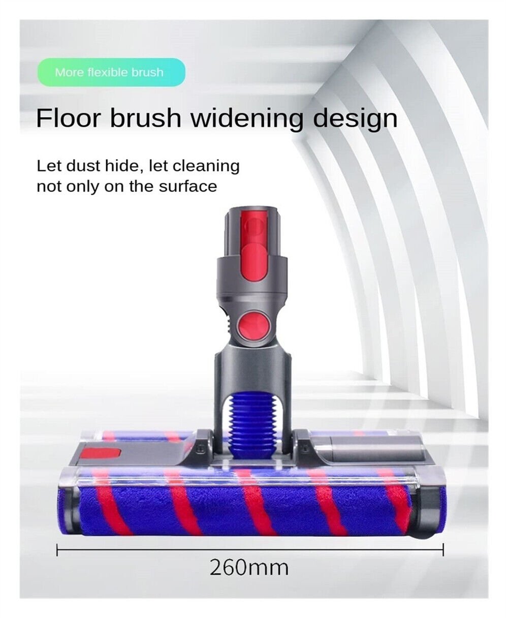 For Dyson V7 V8 V10 V11 Fluffy Floor Soft Roller Cleaner Brush Head Vacuum Clean - Office Catch