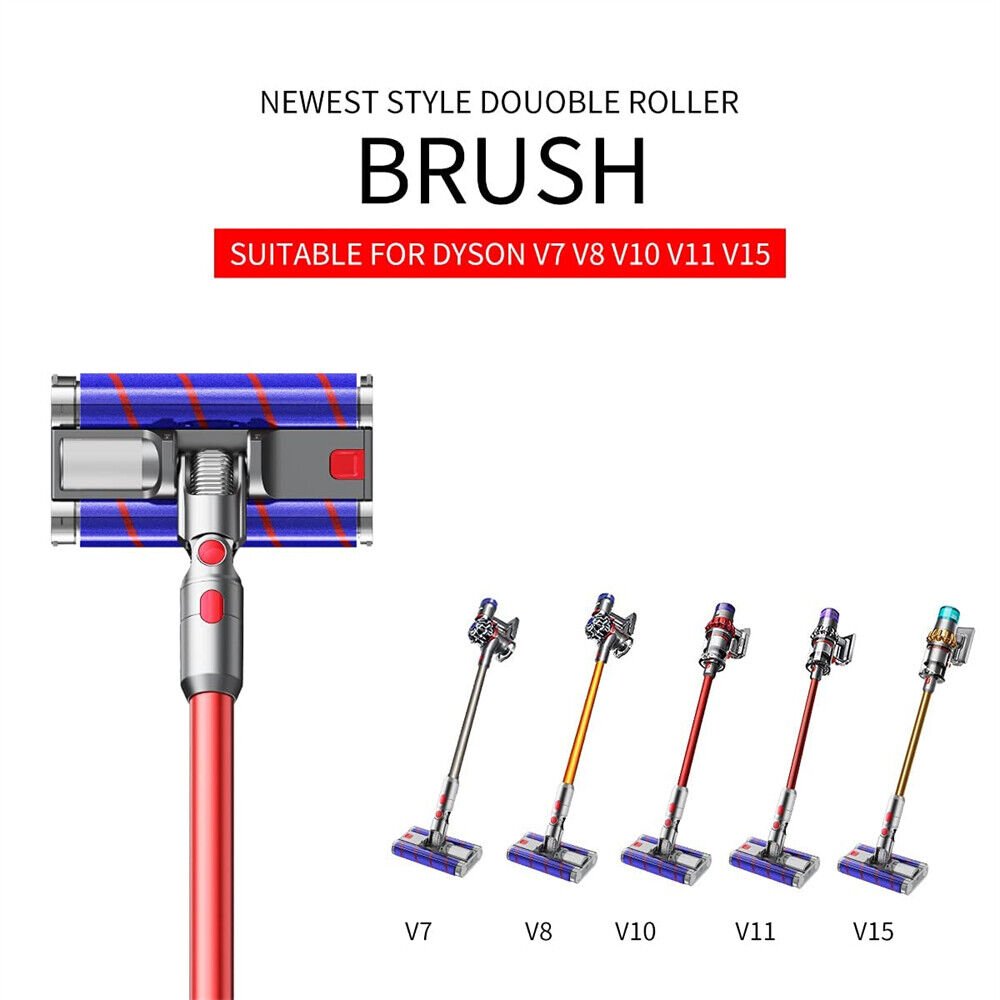 For Dyson V7 V8 V10 V11 Fluffy Floor Soft Roller Cleaner Brush Head Vacuum Clean - Office Catch