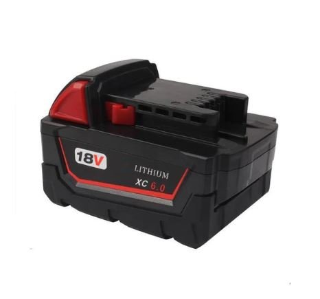 For Milwaukee M18 18V Battery Replacement 6.0Ah Li-ion Battery - Office Catch