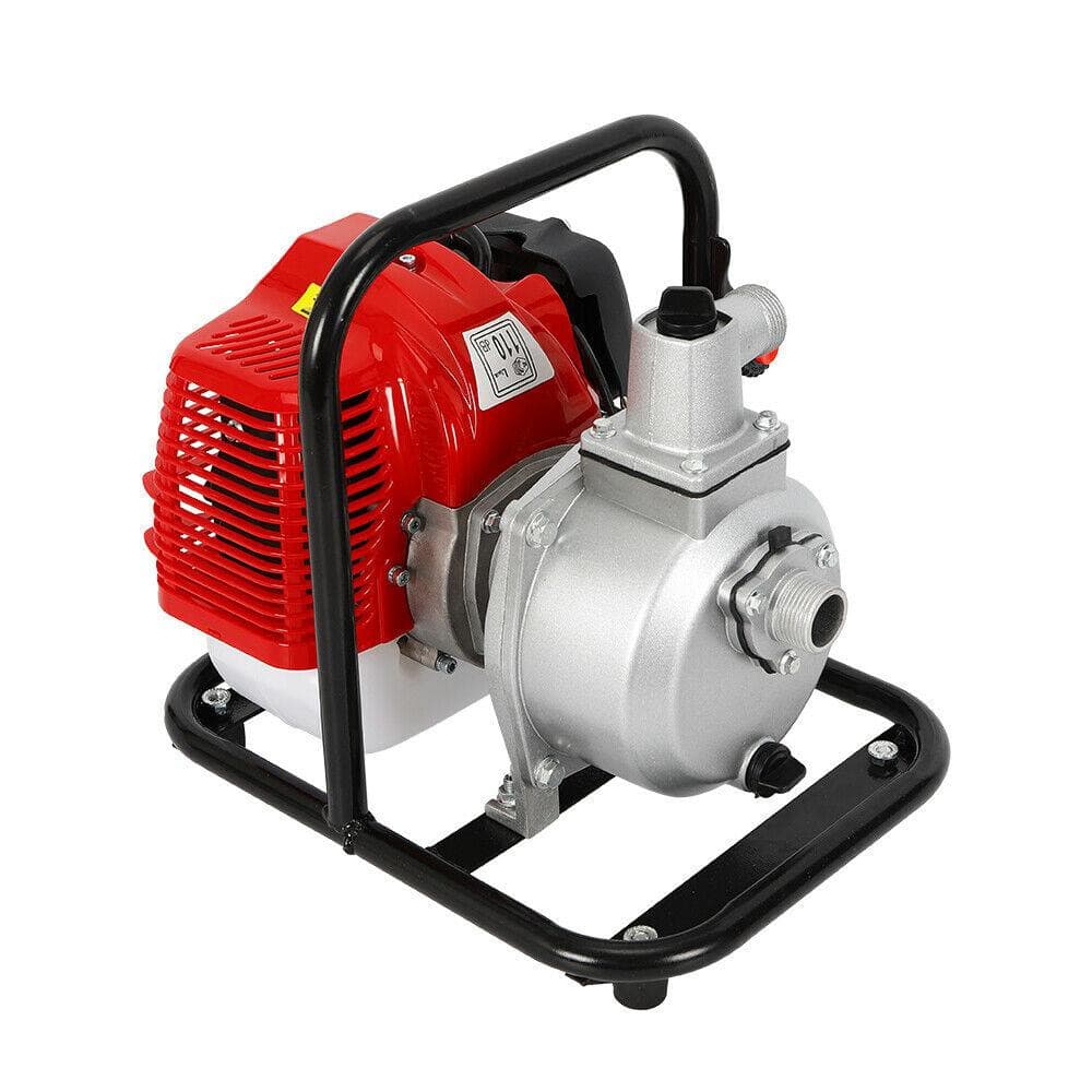 Gasoline Water Pump 1 Inch 43CC 2 Stroke 1.7HP Petrol Water Transfer High Pressure Pump for Irrigation Pool, Landscaping or Gardening Irrigation - Office Catch