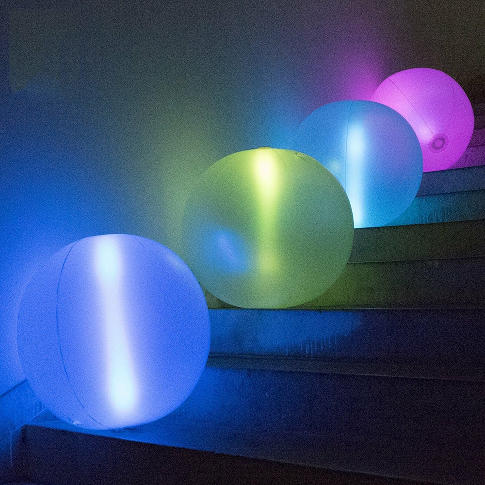 Glow In The Dark Beach Ball | 2 Pack - Office Catch