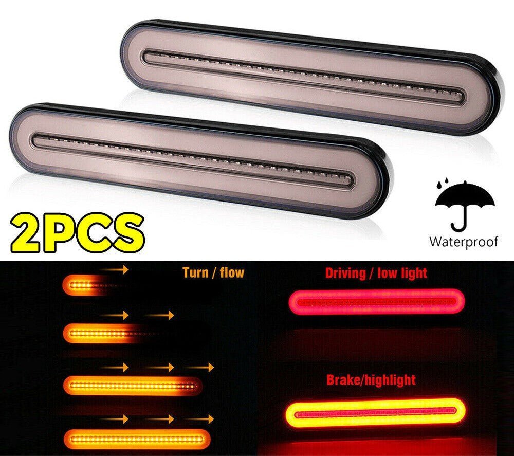Halo Neon LED Tail Lights | 2 Pack - Office Catch