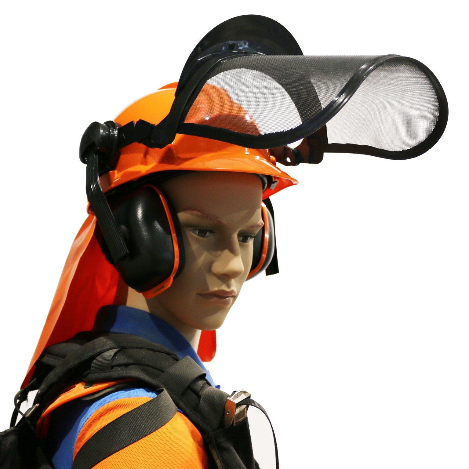 Hard Hat Premium Vented Safety Earmuff Safety Helmet Chainsaw Hat Brushcutter - Office Catch