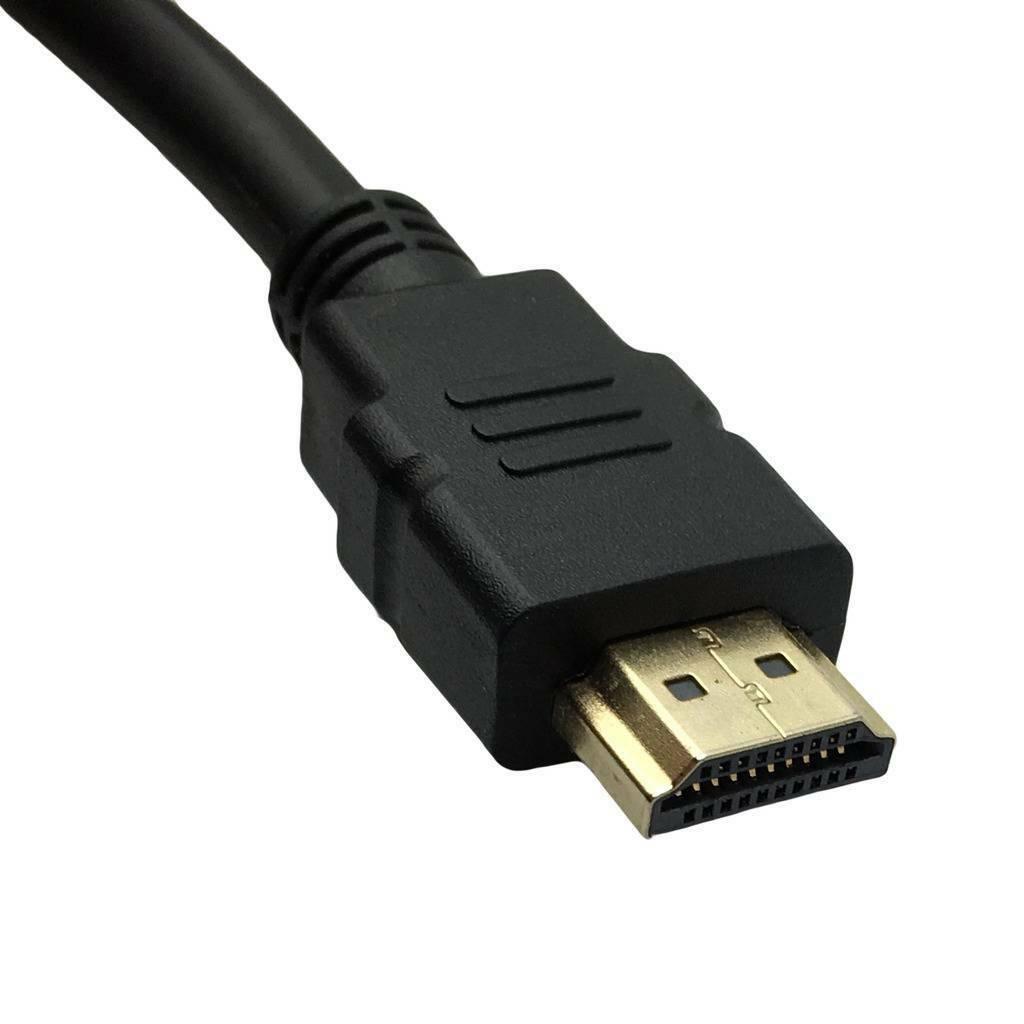 HDMI Male to VGA Male Cable Adapter Monitor Lead HD 15Pin 1080P Converter Laptop - Office Catch