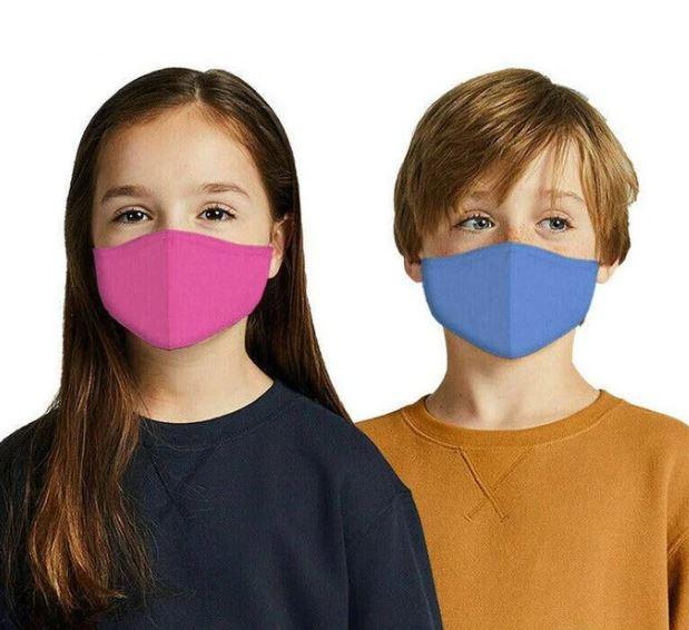 Kids Face Mask Children Masks Breathable Washable Reusable - Office Catch