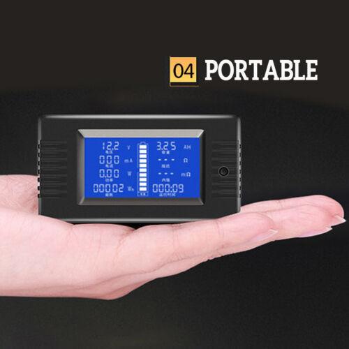 LCD Display DC Battery Monitor Meter 200V Voltmeter Amp For RV System 200A - Office Catch