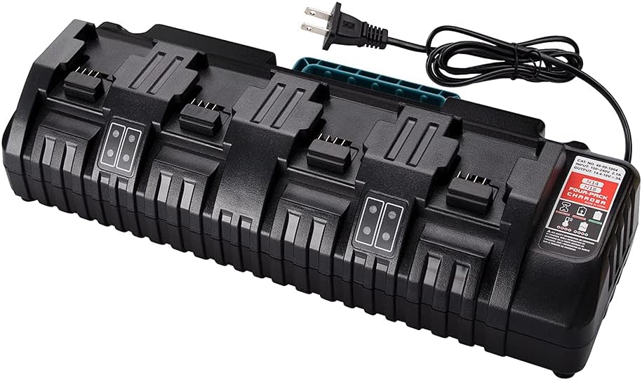 M18 Battery Charger 4 Ports Charger M18 Rapid Charger For Milwaukee 18V Battery - Office Catch