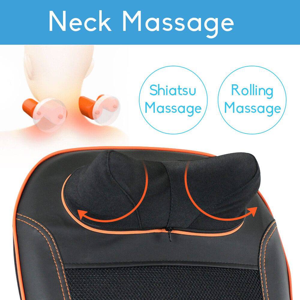 Massager Chair Back Full Body Massage Pad Seat Cushion Home Car Office - Office Catch