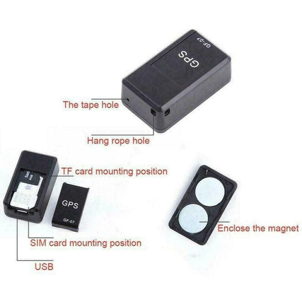 Mini GPS Magnetic Car Vehicle GPS Tracker Locator Real Time Tracking Full Coverage - Office Catch