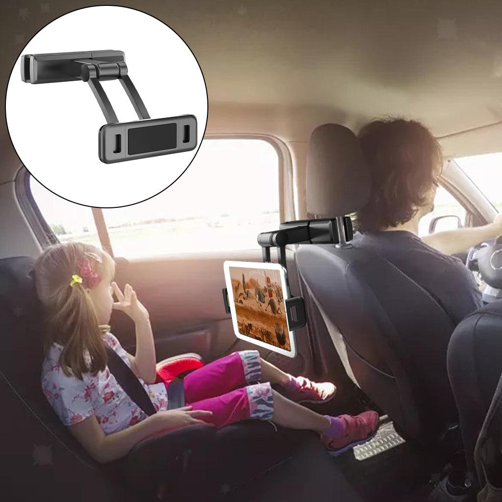 Mobile Phone Holder Universal Car Rear Pillow Holder Stand 360 Rotation Bracket Back Seat Car Mount Handrest Tablet - Office Catch