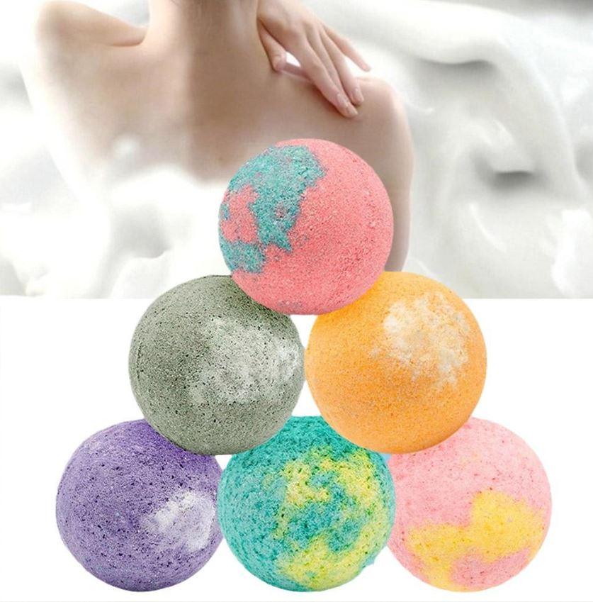 Organic & Natural Bath Bombs 6pc - Office Catch