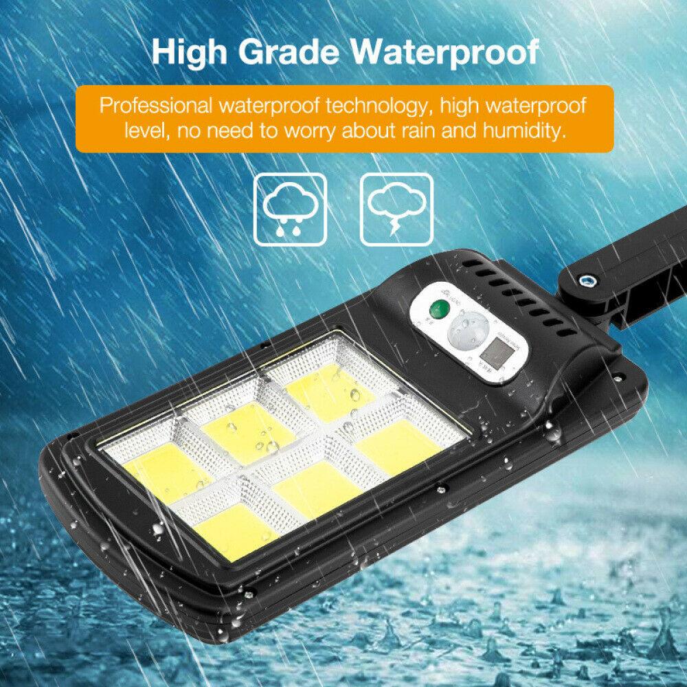 Outdoor LED Solar Lamp With Motion Sensor And Remote For Outdoor Garden Downlight - Office Catch