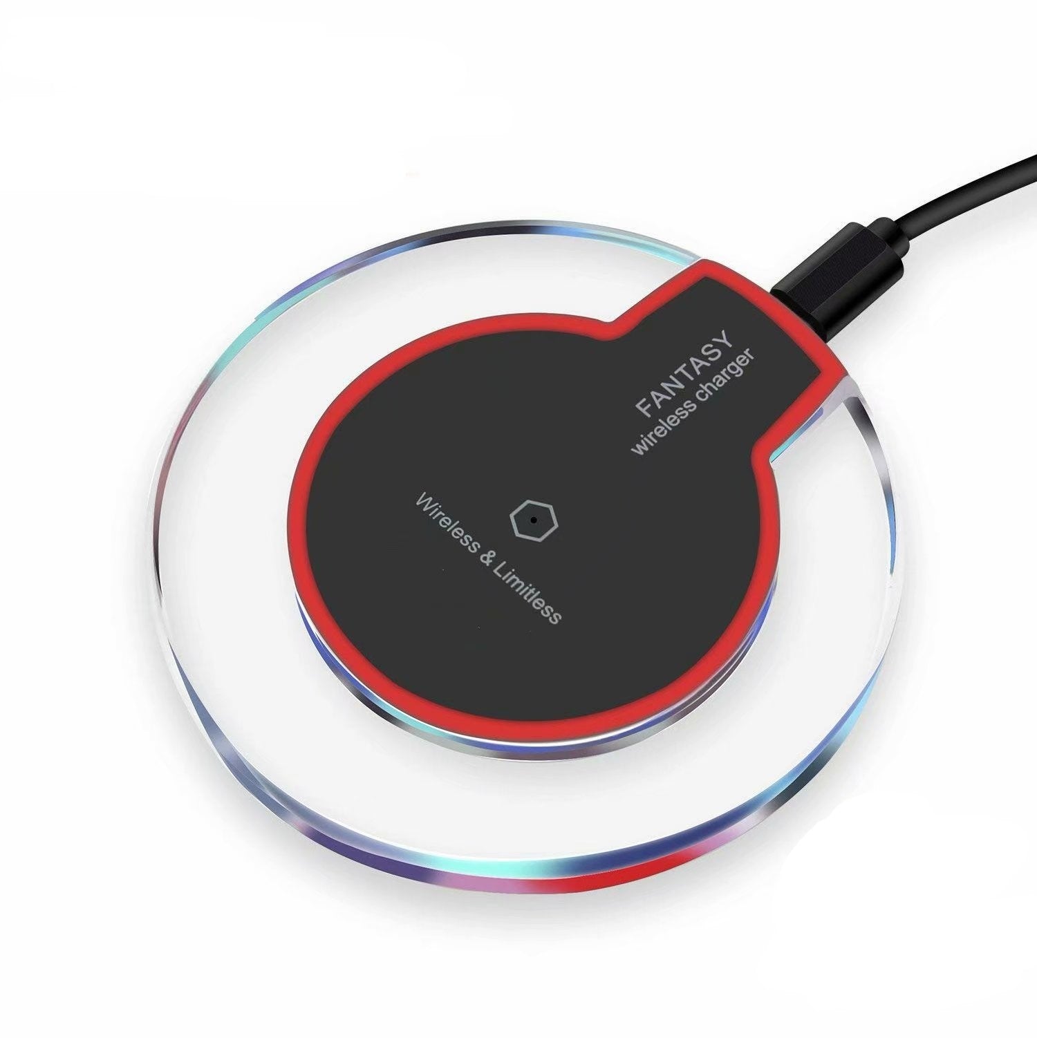 Pad Qi Wireless Charger For iPhone 14 13 12 11 Pro Max Samsung S21 S20 - Office Catch