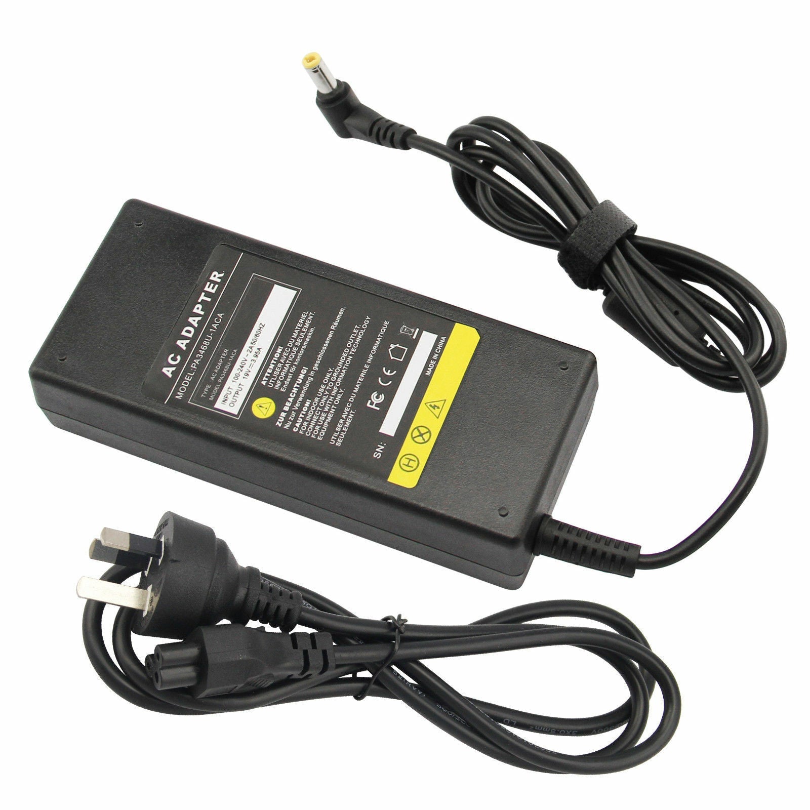 Power Supply Charger AC Adapter for Acer Asus Toshiba Satellite Laptop 5.5*2.5mm - Office Catch