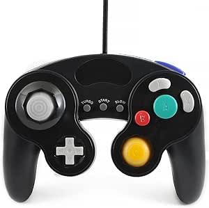 Premium Dual Shock Gamecube Controller Gamepad for Nintendo Wii GC NGC - Office Catch