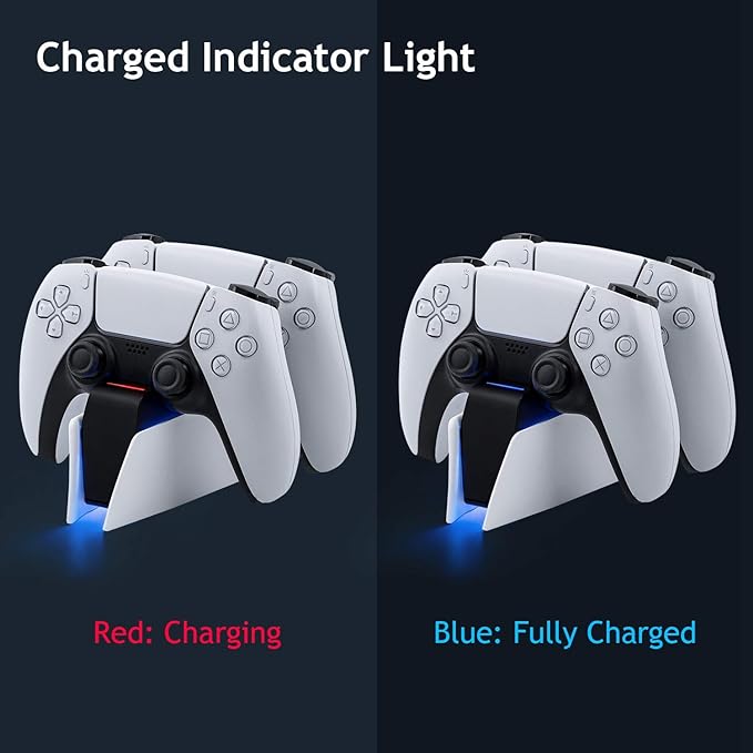 PS5 Controller Charging Station Playstation Remote Charger for Charging Dock - Office Catch