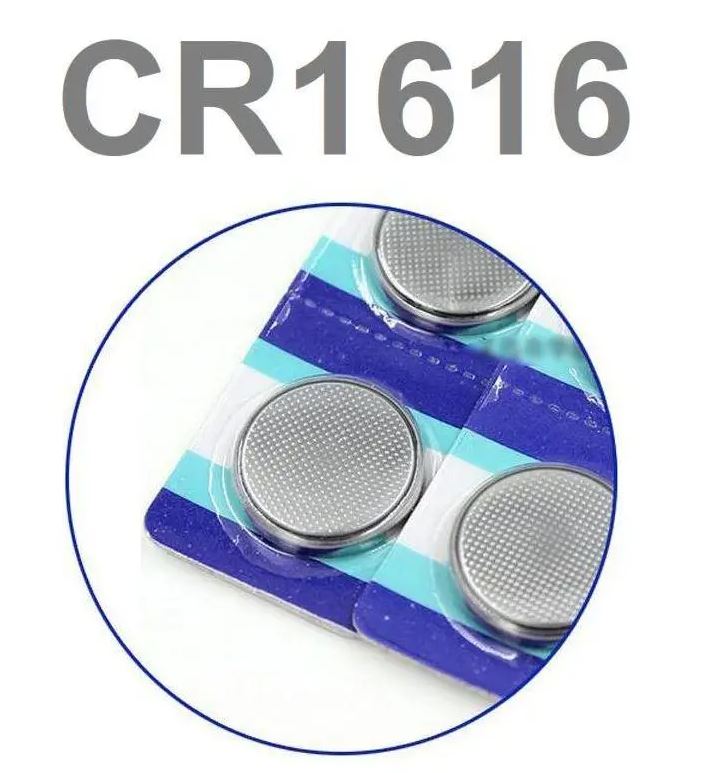 R1616 Lithium 3V Coin Button Cell Battery Pack of 5 - Office Catch