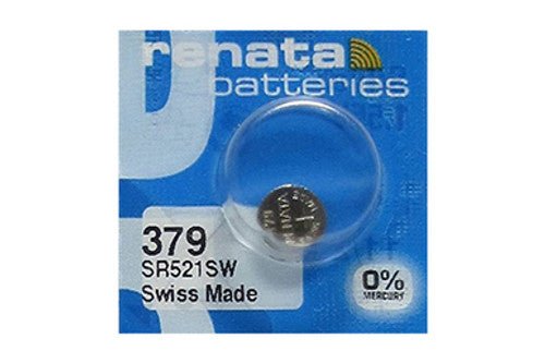 Renata 379 SR521SW Watch Cell Battery 1.55V Pack of 2 - Office Catch