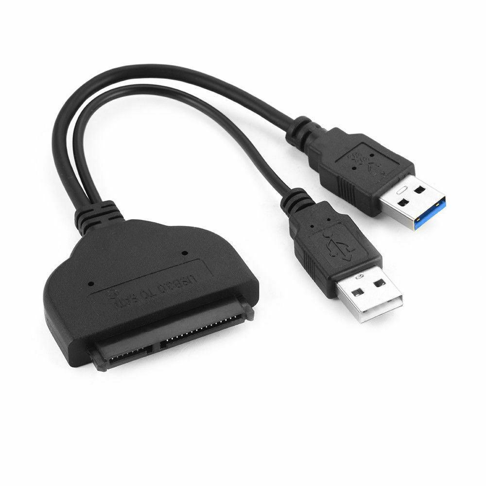 SATA to USB 3.0 Adapter Cable for 2.5" Hard Drive HDD Laptop Data Recovery PC - Office Catch