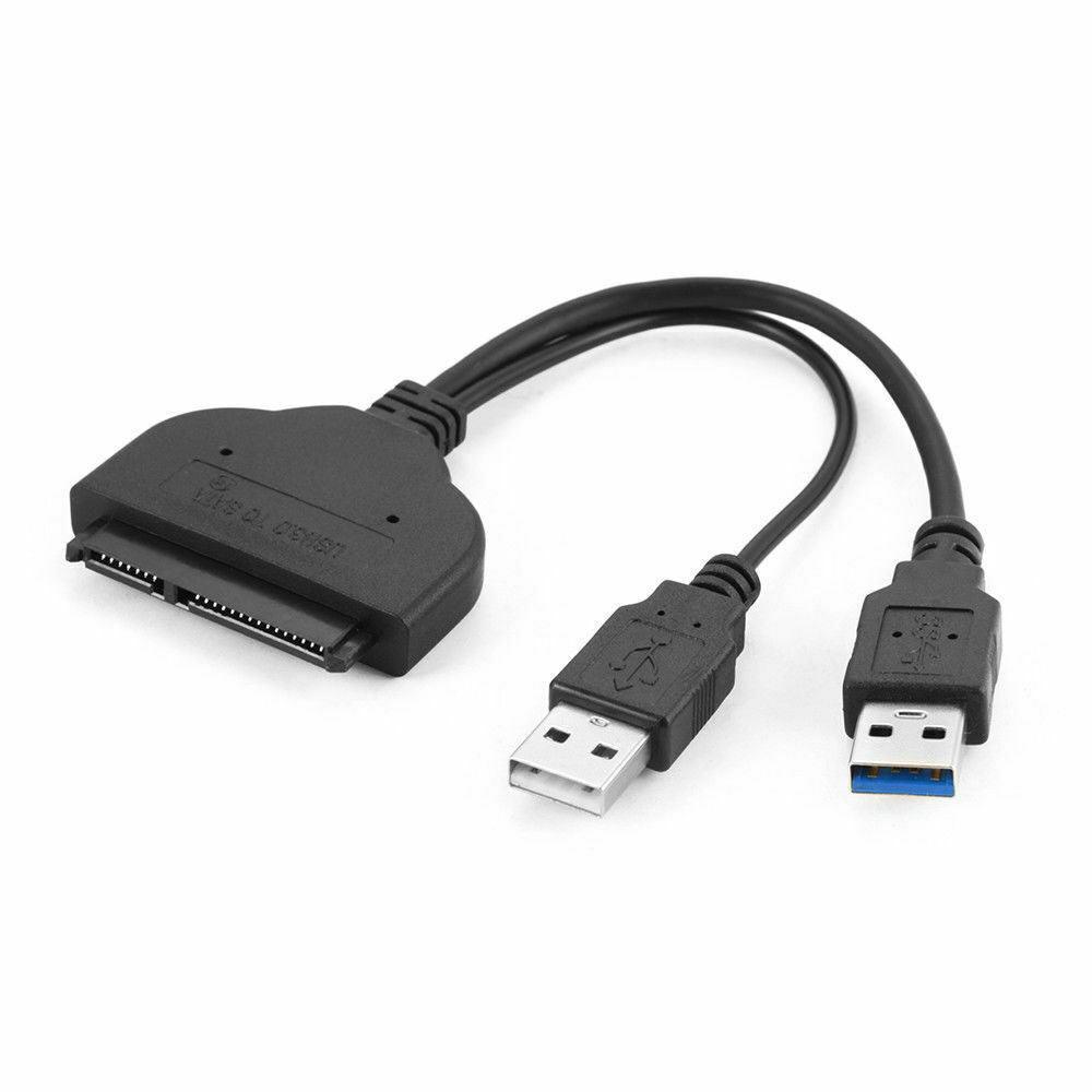 SATA to USB 3.0 Adapter Cable for 2.5" Hard Drive HDD Laptop Data Recovery PC - Office Catch