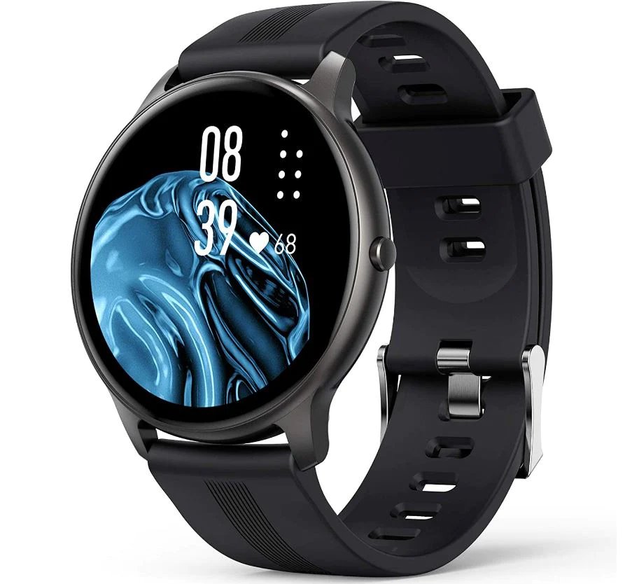 Smart Watch for Women, Android and iPhones IP68 Waterproof - Black - Office Catch