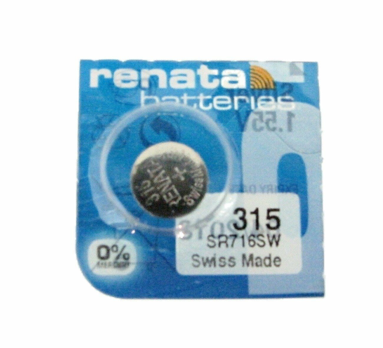 SR716SW SR716 315 Silver Oxide Watch Button Battery 1.55V - Office Catch