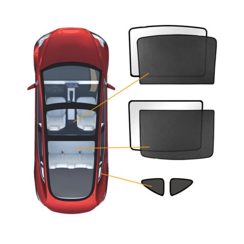 Tesla Model Y Front & Rear Window & Sunroof Sunshade - Office Catch