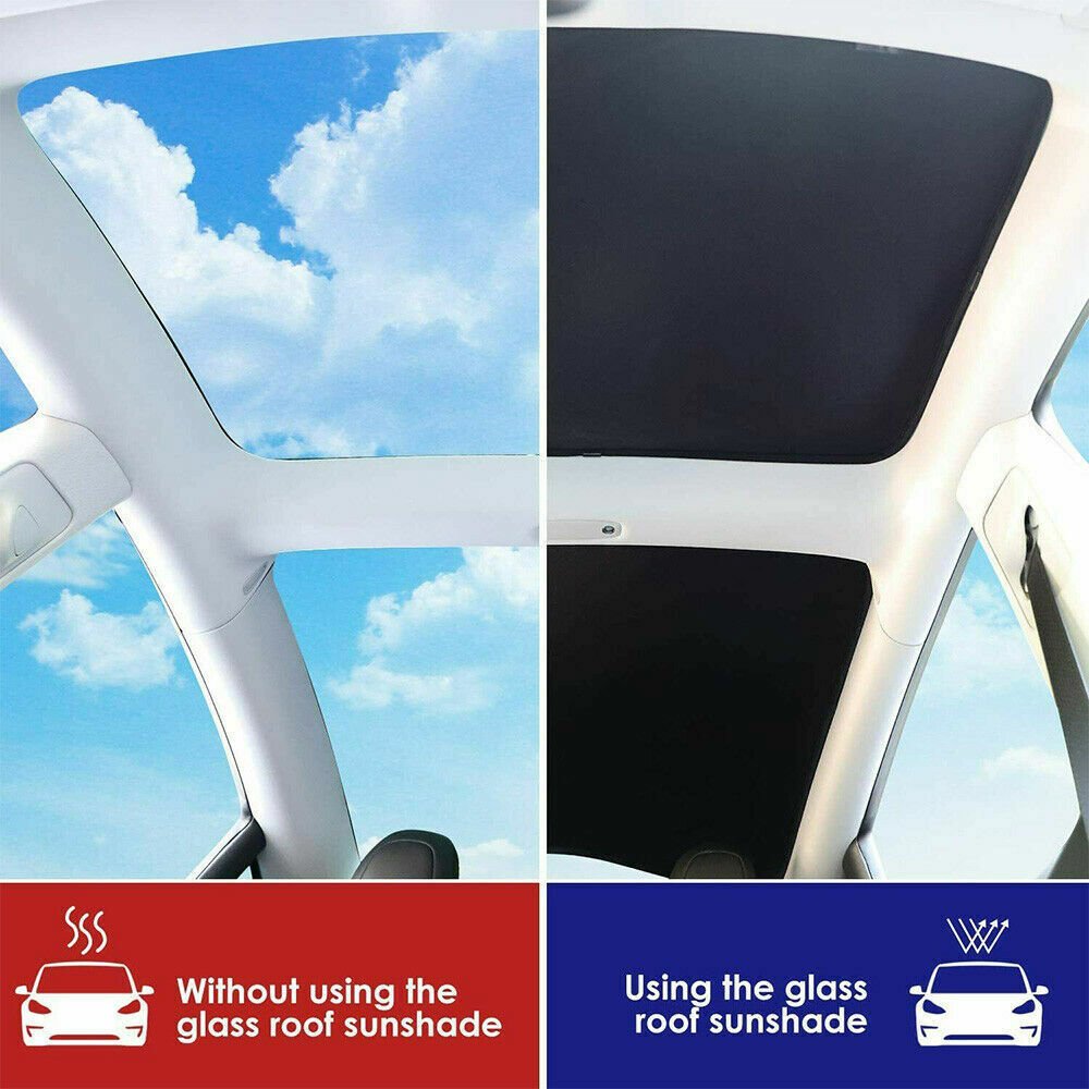 Tesla Model Y Front & Rear Window & Sunroof Sunshade - Office Catch