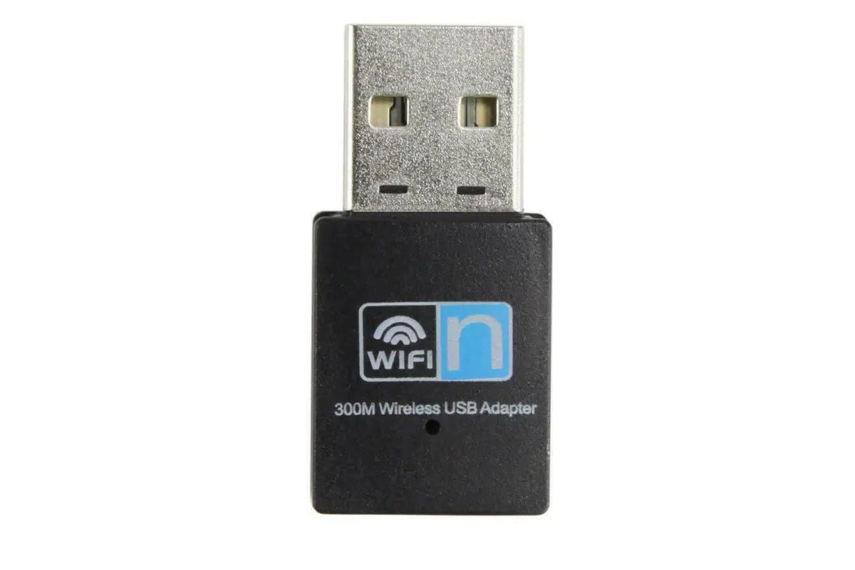 USB Wireless N WiFi Adapter Dongle Network LAN Card 802.11n 300Mbps Windows 10 11 - Office Catch