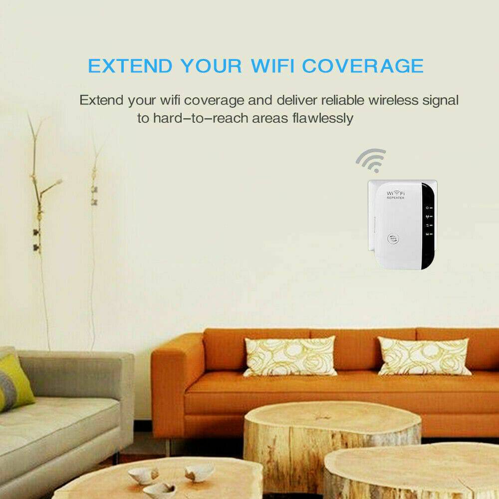 Wifi Extender Repeater Range Booster 300 Mbps - Office Catch