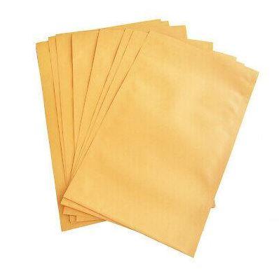 Yellow Business Envelope 140x210mm Premium | A4 Kraft Laminated Paper - Office Catch